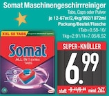 Maschinengeschirrreiniger Tabs von Somat im aktuellen EDEKA Prospekt für 6,99 €
