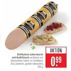 Delikatess Leberwurst mit Kalbfleisch bei Marktkauf im Senden Prospekt für 0,99 €