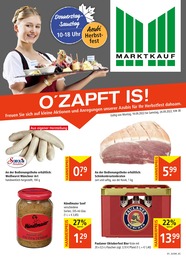 Marktkauf Prospekt für Karlsruhe mit 30 Seiten Marktkauf Prospekt für Karlsruhe: "Aktuelle Angebote", 30 Seiten, 19.09.2022 - 24.09.2022