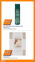 Action Bettwäsche im Prospekt 
