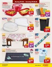 Tischdecke im Netto Marken-Discount Prospekt in Nettetal Aktueller Netto Marken-Discount Prospekt mit Tischdecke, "Aktuelle Angebote", Seite 45