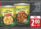 EDEKA Leisnig - Hühner Nudel-Topf Angebot im Prospekt Hühner Nudel-Topf bei EDEKA im Leisnig Prospekt für 2,00 €