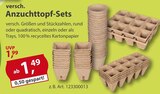 Anzuchttopf-Sets Angebote bei Sonderpreis Baumarkt Göttingen für 1,49 €