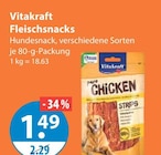 Fleischsnacks Angebote von Vitakraft bei V-Markt Kaufbeuren für 1,49 €
