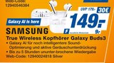 True Wireless Kopfhörer Galaxy Buds3 Angebote von SAMSUNG bei HEM expert Ludwigsburg für 149,00 €