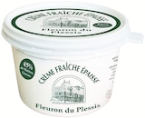 Crème fraîche épaisse - Fleuron du Plessis en promo chez Intermarché Hyper Crème fraîche épaisse - Fleuron du Plessis dans le catalogue Intermarché Hyper