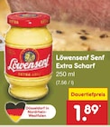 Senf Extra Scharf Angebote von Löwensenf bei Netto Marken-Discount Münster für 1,89 €