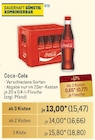 Coca-Cola Angebote von Coca-Cola bei Metro Freiberg für 18,80 €