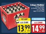 Weißbier im Angebot bei E center in Mülheim Weißbier Angebote von Erdinger bei E center Mülheim für 13,99 €