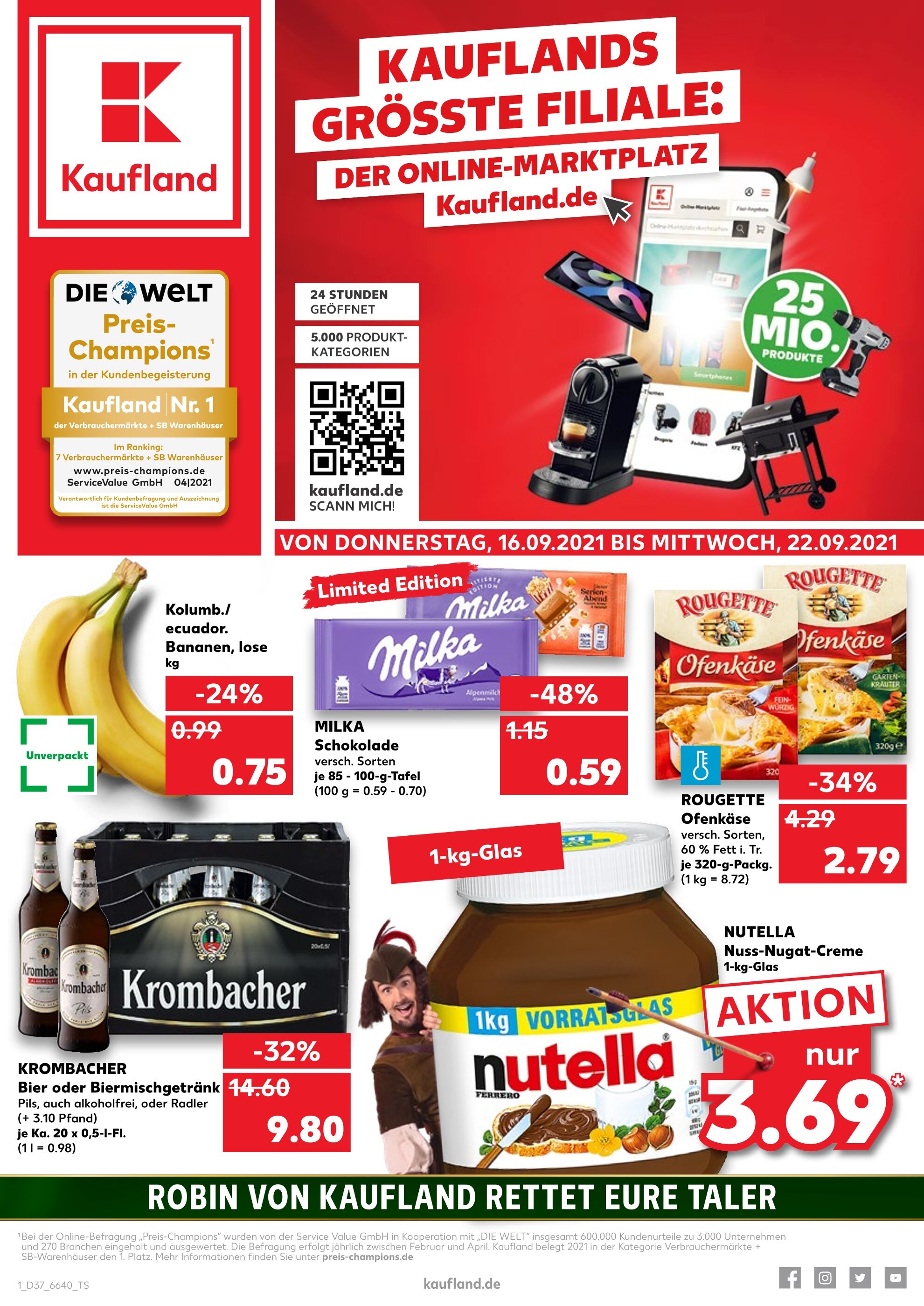 Kaufland Prospekt für Oberpöring mit 40 Seiten Kaufland Prospekt für Oberpöring: "JETZT KRÄFTIG SPAREN!", 40 Seiten, 16.09.2021 - 22.09.2021