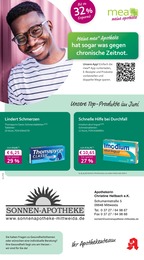 Aktueller mea - meine apotheke Apotheken Prospekt für Mittweida: Unsere Juni-Angebote mit 4} Seiten, 01.06.2025 - 30.06.2025