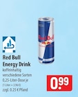 Energy Drink im Angebot bei famila Nordost in Stralsund Energy Drink Angebote von Red Bull bei famila Nordost Stralsund für 0,99 €