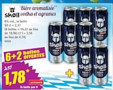 Bière aromatisée vodka et agrumes - SKOLL - Norma à Mulhouse Bière aromatisée vodka et agrumes - SKOLL en promo chez Norma Mulhouse à 1,78 €