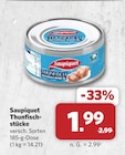 Thunfischstücke im Angebot bei combi in Garbsen Thunfischstücke Angebote von Saupiquet bei combi Garbsen für 1,99 €