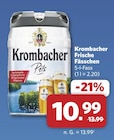 Frische Fässchen im Angebot bei combi in Paderborn Frische Fässchen Angebote von Krombacher bei combi Paderborn für 10,99 €
