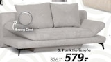 Funktionssofa bei BRAUN Möbel-Center im Stockach Prospekt für 579,00 €
