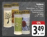Grabkerze bei E center im Theisseil Prospekt für 3,49 €