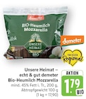 Bio-Heumilch Mozzarella bei EDEKA im Grafenhausen Prospekt für 1,79 €