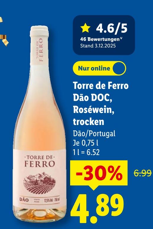 Dão DOC, Roséwein, trocken