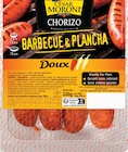 Chorizo Barbecue Doux - Cesar Moroni dans le catalogue Intermarché Super