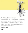 Multifunktionswerkzeug im Angebot bei Tchibo im Supermarkt in Tübingen Multifunktionswerkzeug Angebote bei Tchibo im Supermarkt Tübingen für 19,99 €