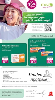 mea - meine apotheke Prospekt der KW 27 "Unsere Juli-Angebote" Aktueller mea - meine apotheke Prospekt "Unsere Juli-Angebote" Seite 1 von 4 Seiten