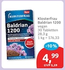 Baldrian 1200 von Klosterfrau im aktuellen budni Prospekt