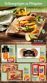 Ähnliche Angebote wie Rinderbratwurst im Prospekt "Dein Markt" auf Seite 6 von REWE in Münster