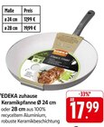 Aktuelles Keramikpfanne Ø 24 cm Angebot bei EDEKA in Freiburg (Breisgau) ab 17,99 €