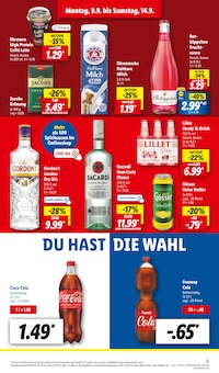 Gin im Lidl Prospekt "LIDL LOHNT SICH" mit 59 Seiten (Frankfurt (Main))