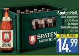 Spaten Hell im Angebot bei E center in Traunstein Spaten Hell Angebote bei E center Traunstein für 14,99 €