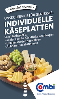 Käse im aktuellen combi Prospekt (Paderborn) Käse im combi Prospekt "Markt - Angebote" mit 34 Seiten (Paderborn)