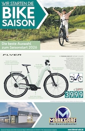 Zweiradcenter Markgraf & Linn GmbH Prospekt für Lünen: "WIR STARTEN DIE BIKE SAISON", 8 Seiten, 17.03.2026 - 31.03.2026