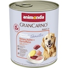 Animonda GranCarno Adult Sensitive Huhn + Kartoffeln 800 g im Angebot bei Zookauf in Kaarst Animonda GranCarno Adult Sensitive Huhn + Kartoffeln 800 g Angebote von Animonda bei Zookauf Kaarst für 2,99 €