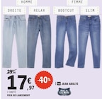 Jean adulte dans le catalogue E.Leclerc