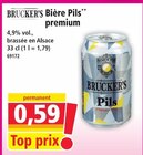 Bière pils premium - BRUCKER'S - Norma à Strasbourg Bière pils premium - BRUCKER'S en promo chez Norma Strasbourg à 0,59 €