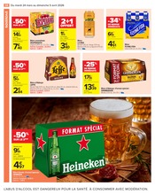 Bière Angebote im Prospekt "PÂQUES POUR TOUS LES GOÛTS" von Carrefour Market auf Seite 60