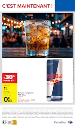 Prix et réduction Red Bull dans le prospectus Carrefour en cours Offre Red Bull dans le catalogue Carrefour du moment à la page 2