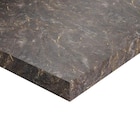 Plan de travail stratifié PETROLANOS 3 chants posés L.246 x P.65 cm, Ep.38 mm - Leroy Merlin en promo chez Leroy Merlin Nogent-sur-Marne à 79,90 €