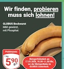 GLOBUS - Bockwurst Angebot im Prospekt Bockwurst bei GLOBUS im Prospekt "" für 5,90 €