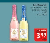 Sekt Rosé im Angebot bei Marktkauf in Nürnberg Sekt Rosé Angebote von Jules Mumm bei Marktkauf Nürnberg für 3,99 €