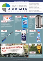 Aktueller Labertaler Fachmarkt Baumarkt Prospekt in Schierling und Umgebung, "Ihr starker Baumarkt vor Ort!" mit 16 Seiten, 09.11.2024 - 21.11.2024