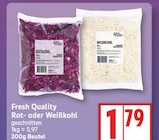 Rotkohl im EDEKA Prospekt Rotkohl von Fresh Quality im aktuellen EDEKA Prospekt für 1,79 €