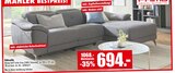 Ecksofa Angebote bei Möbel Mahler Siebenlehn Chemnitz für 694,00 €