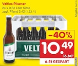 Aktuelle Veltins Angebote bei Netto Marken-Discount in Delmenhorst Aktuelles Pilsener Angebot bei Netto Marken-Discount in Delmenhorst ab 10,49 €