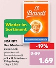 Der Markenzwieback von Brandt im aktuellen Kaufland Prospekt für 1,69 €