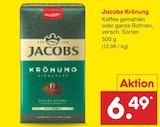 Krönung von Jacobs für 6,49 € bei Netto Marken-Discount im Angebot Krönung von Jacobs im aktuellen Netto Marken-Discount Prospekt