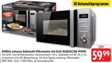 Edelstahl-Mikrowelle mit Grill AG820CD8-PM0E bei E center im Gerlingen Prospekt für 59,99 €