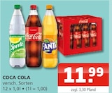 Aktuelles COCA COLA Angebot bei Getränke Oase in Dortmund ab 11,99 €