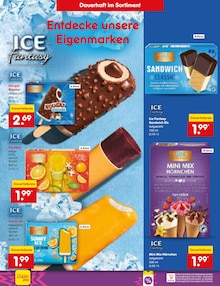 Eis im aktuellen Netto Marken-Discount Prospekt (Mönchengladbach) Eis im Netto Marken-Discount Prospekt "Aktuelle Angebote" mit 63 Seiten (Mönchengladbach)